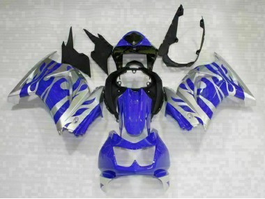 Carénage Moto EX250 2008-2012 - Noir Bleu