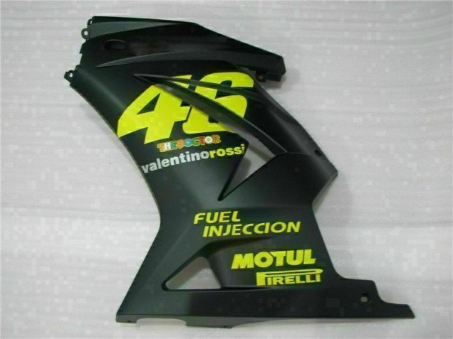 Carénage Moto EX250 2008-2012 - Noir Jaune 46 Carénage Moto EX250 2008-2012 - Noir Jaune 46