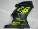 Carénage Moto EX250 2008-2012 - Noir Jaune 46 Carénage Moto EX250 2008-2012 - Noir Jaune 46