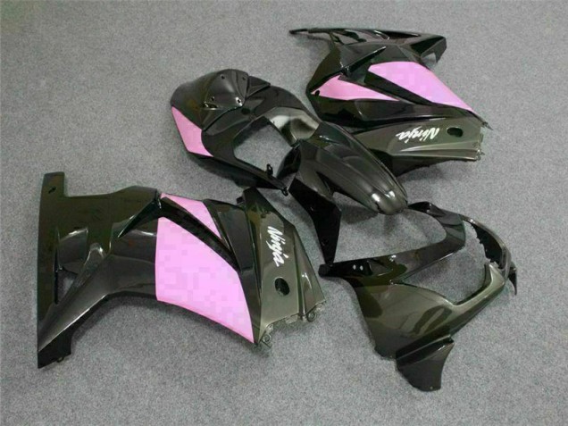 Carénage Moto EX250 2008-2012 - Noir Rose Ninja Carénage Moto EX250 2008-2012 - Noir Rose Ninja