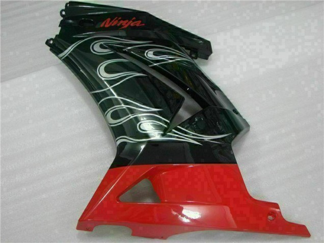 Carénage Moto EX250 2008-2012 - Noir Rouge Ninja