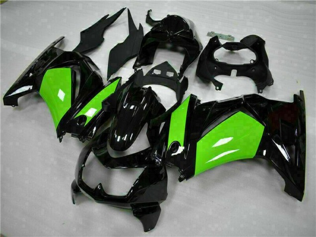 Carénage Moto EX250 2008-2012 - Noir Vert Carénage Moto EX250 2008-2012 - Noir Vert