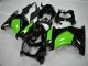 Carénage Moto EX250 2008-2012 - Noir Vert Carénage Moto EX250 2008-2012 - Noir Vert
