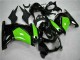 Carénage Moto EX250 2008-2012 - Noir Vert Carénage Moto EX250 2008-2012 - Noir Vert