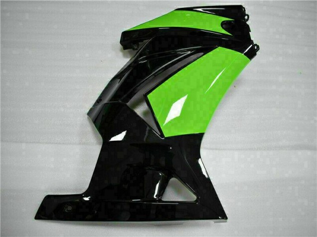 Carénage Moto EX250 2008-2012 - Noir Vert Carénage Moto EX250 2008-2012 - Noir Vert