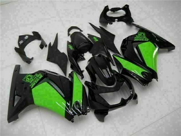 Carénage Moto EX250 2008-2012 - Noir Vert Ninja Carénage Moto EX250 2008-2012 - Noir Vert Ninja
