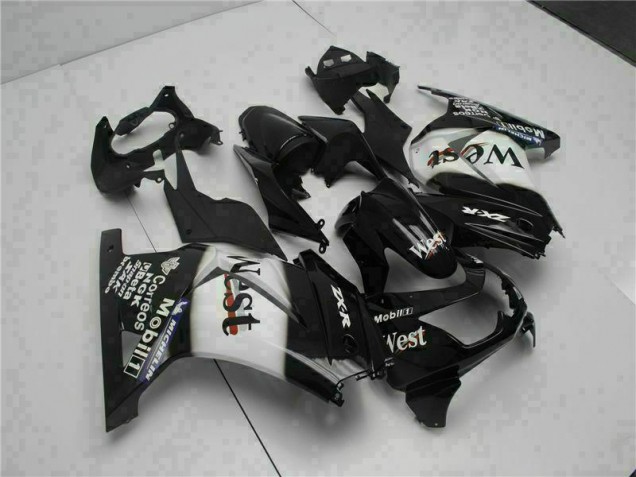 Carénage Moto EX250 2008-2012 - Noir West Carénage Moto EX250 2008-2012 - Noir West