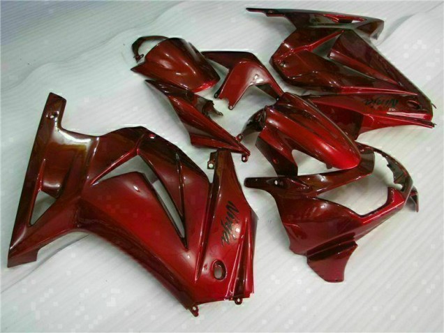 Carénage Moto EX250 2008-2012 - Rouge Ninja