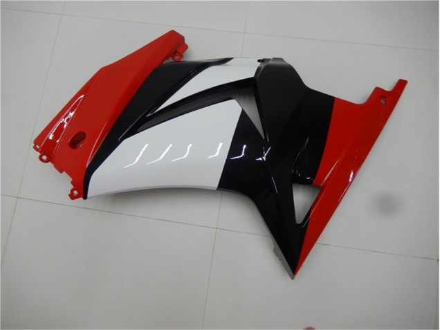 Carénage Moto EX250 2008-2012 - Rouge Noir Blanc Carénage Moto EX250 2008-2012 - Rouge Noir Blanc