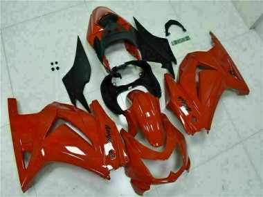Carénage Moto EX250 2008-2012 - Rouge Noir Ninja