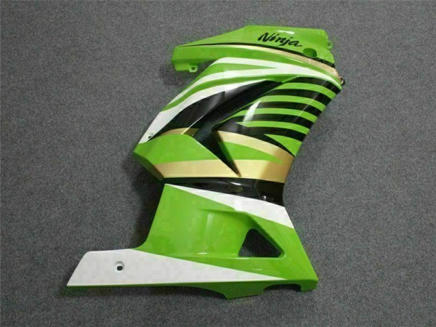 Carénage Moto EX250 2008-2012 - Vert Blanc Noir Ninja Carénage Moto EX250 2008-2012 - Vert Blanc Noir Ninja