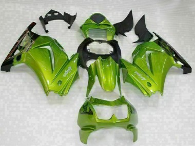 Carénage Moto EX250 2008-2012 - Vert Noir