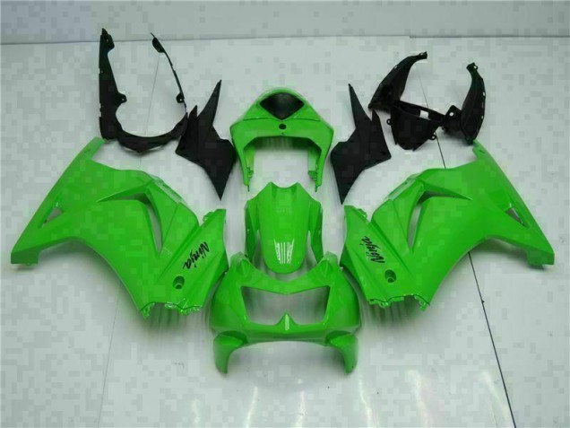 Carénage Moto EX250 2008-2012 - Vert Noir Ninja