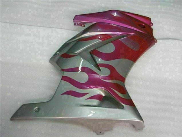 Carénage Moto EX250 2008-2012 - Violet Rouge Carénage Moto EX250 2008-2012 - Violet Rouge