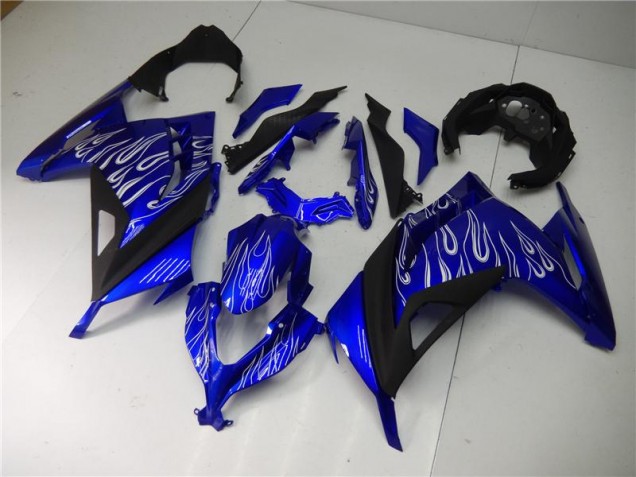 Carénage Moto EX300 2013-2016 - Bleu Blanc Noir