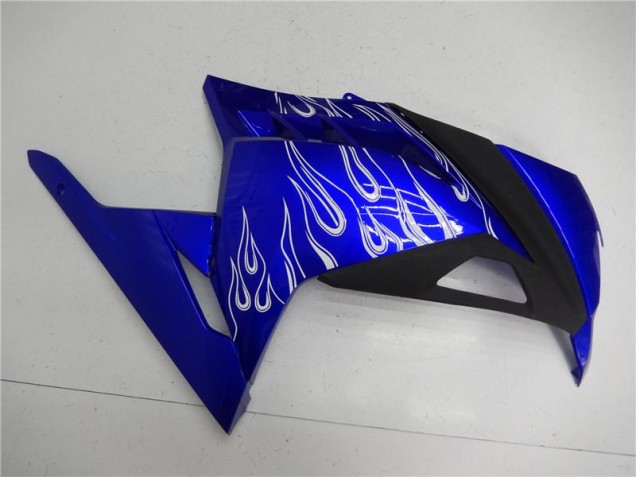 Carénage Moto EX300 2013-2016 - Bleu Blanc Noir