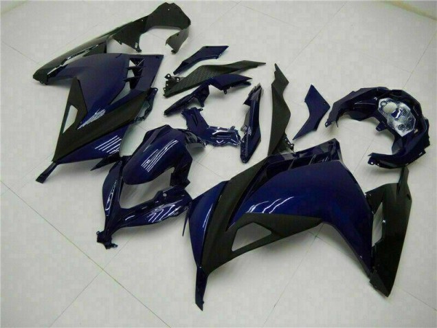 Carénage Moto EX300 2013-2016 - Bleu Noir