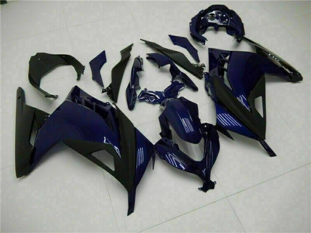 Carénage Moto EX300 2013-2016 - Bleu Noir