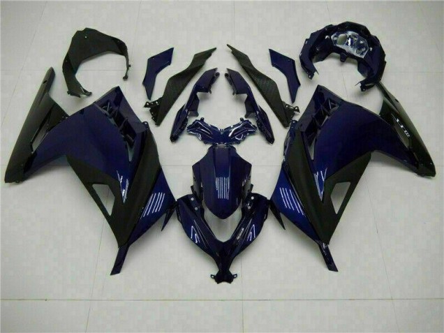Carénage Moto EX300 2013-2016 - Bleu Noir