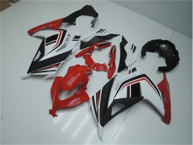 Carénage Moto EX300 2013-2016 - Rouge Blanc Noir Carénage Moto EX300 2013-2016 - Rouge Blanc Noir