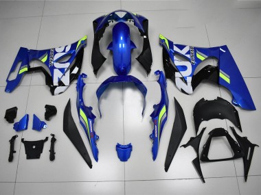 Carénage Moto GSXR 1000 2017-2023 - Blanc Vert
