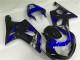 Carénage Moto GSXR 1000 K1 2000-2002 - Bleu Noir Carénage Moto GSXR 1000 K1 2000-2002 - Bleu Noir