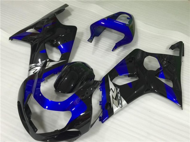Carénage Moto GSXR 1000 K1 2000-2002 - Bleu Noir Carénage Moto GSXR 1000 K1 2000-2002 - Bleu Noir