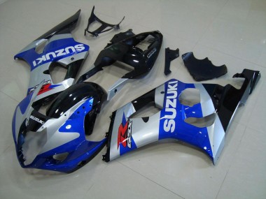 Carénage Moto GSXR 1000 K3 2003-2004 - Bleu Argent