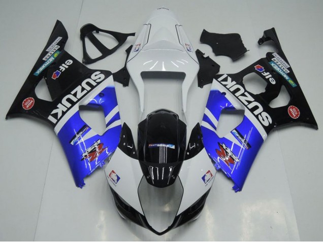 Carénage Moto GSXR 1000 K3 2003-2004 - Bleu Blanc et Noir Carénage Moto GSXR 1000 K3 2003-2004 - Bleu Blanc et Noir