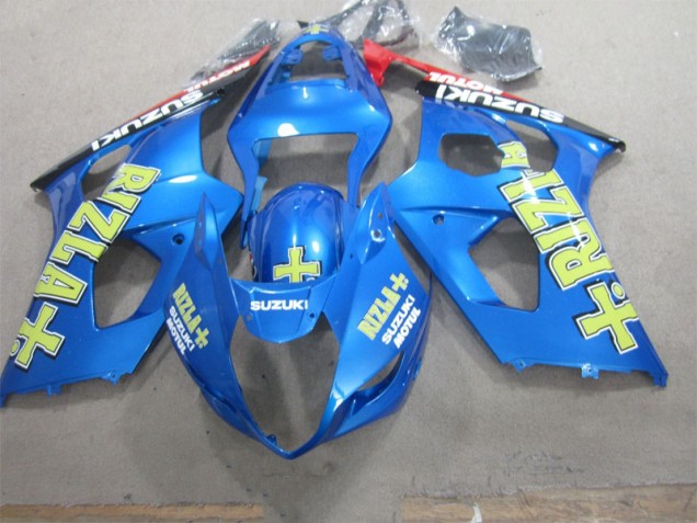 Carénage Moto GSXR 1000 K3 2003-2004 - Bleu Jaune Rizla Carénage Moto GSXR 1000 K3 2003-2004 - Bleu Jaune Rizla
