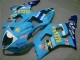 Carénage Moto GSXR 1000 K3 2003-2004 - Bleu Carénage Moto GSXR 1000 K3 2003-2004 - Bleu