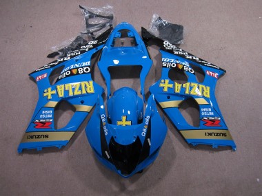 Carénage Moto GSXR 1000 K3 2003-2004 - Bleu Rizla Q8 Oils