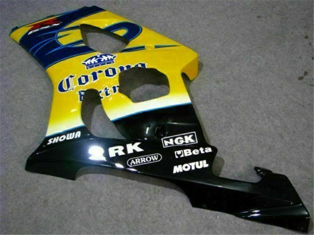 Carénage Moto GSXR 1000 K3 2003-2004 - Jaune Bleu Carénage Moto GSXR 1000 K3 2003-2004 - Jaune Bleu