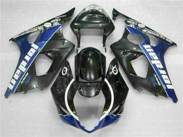 Carénage Moto GSXR 1000 K3 2003-2004 - Noir Bleu Carénage Moto GSXR 1000 K3 2003-2004 - Noir Bleu