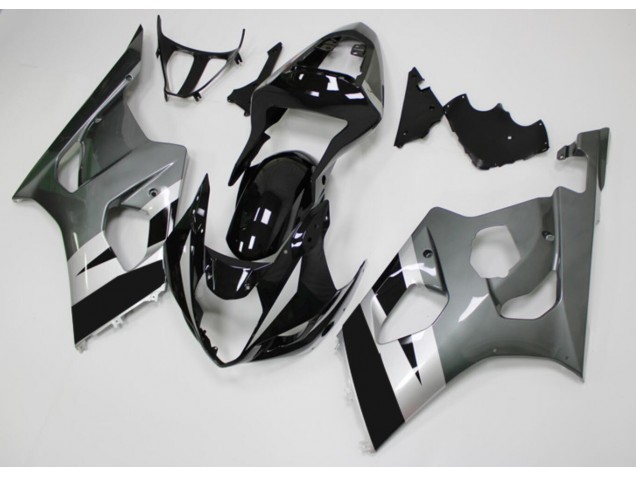 Carénage Moto GSXR 1000 K3 2003-2004 - Noir Gris Carénage Moto GSXR 1000 K3 2003-2004 - Noir Gris