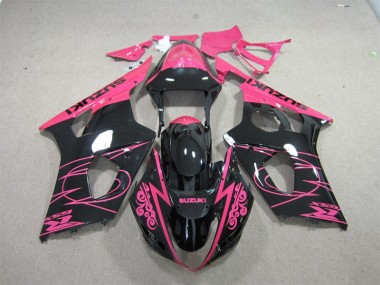 Carénage Moto GSXR 1000 K3 2003-2004 - Rose Noir
