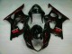 Carénage Moto GSXR 1000 K3 2003-2004 - Rouge Flamme Carénage Moto GSXR 1000 K3 2003-2004 - Rouge Flamme