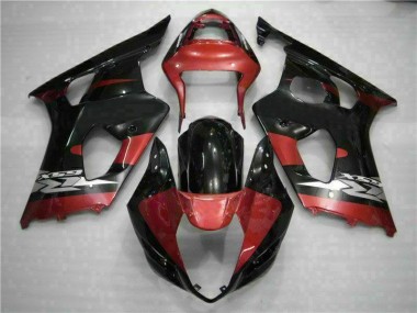Carénage Moto GSXR 1000 K3 2003-2004 - Rouge Noir