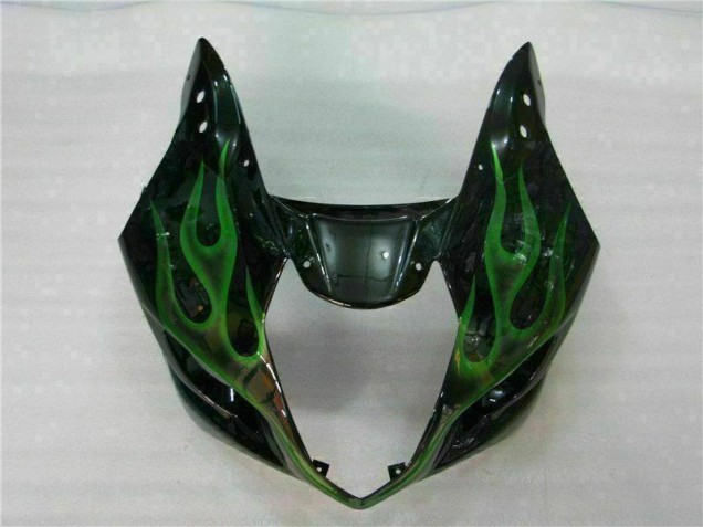 Carénage Moto GSXR 1000 K3 2003-2004 - Vert Noir Carénage Moto GSXR 1000 K3 2003-2004 - Vert Noir