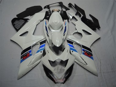 Carénage Moto GSXR 1000 K5 2005-2006 - Blanc Bleu