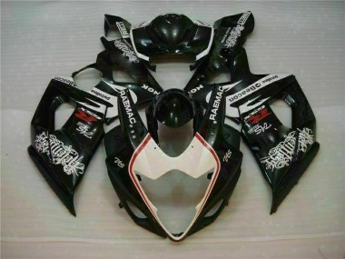 Carénage Moto GSXR 1000 K5 2005-2006 - Blanc Noir