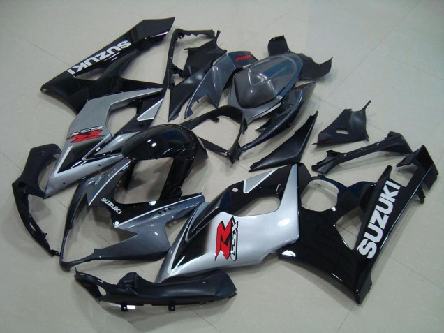 Carénage Moto GSXR 1000 K5 2005-2006 - Gris Noir Argent Carénage Moto GSXR 1000 K5 2005-2006 - Gris Noir Argent