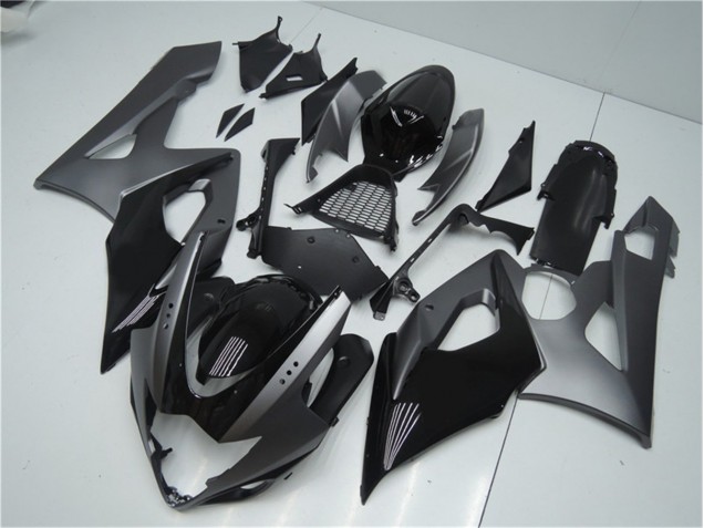 Carénage Moto GSXR 1000 K5 2005-2006 - Gris Noir Carénage Moto GSXR 1000 K5 2005-2006 - Gris Noir