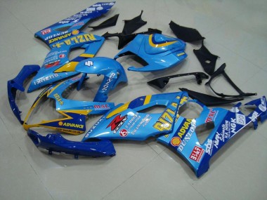 Carénage Moto GSXR 1000 K5 2005-2006 - Light Bleu Rizla