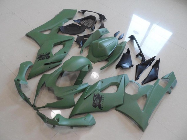 Carénage Moto GSXR 1000 K5 2005-2006 - Matte Armée Verte Carénage Moto GSXR 1000 K5 2005-2006 - Matte Armée Verte