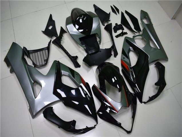 Carénage Moto GSXR 1000 K5 2005-2006 - Noir Argent Carénage Moto GSXR 1000 K5 2005-2006 - Noir Argent