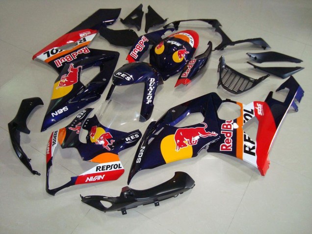 Carénage Moto GSXR 1000 K5 2005-2006 - Red Bull Repsol Carénage Moto GSXR 1000 K5 2005-2006 - Red Bull Repsol