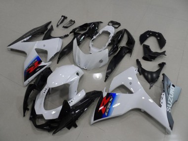 Carénage Moto GSXR 1000 K9 2009-2016 - Blanc Argent