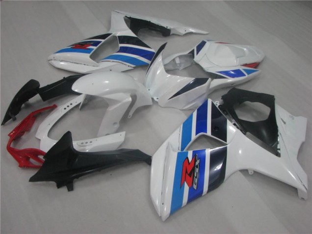 Carénage Moto GSXR 1000 K9 2009-2016 - Blanc Bleu Carénage Moto GSXR 1000 K9 2009-2016 - Blanc Bleu