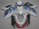 Carénage Moto GSXR 1000 K9 2009-2016 - Blanc Bleu Carénage Moto GSXR 1000 K9 2009-2016 - Blanc Bleu